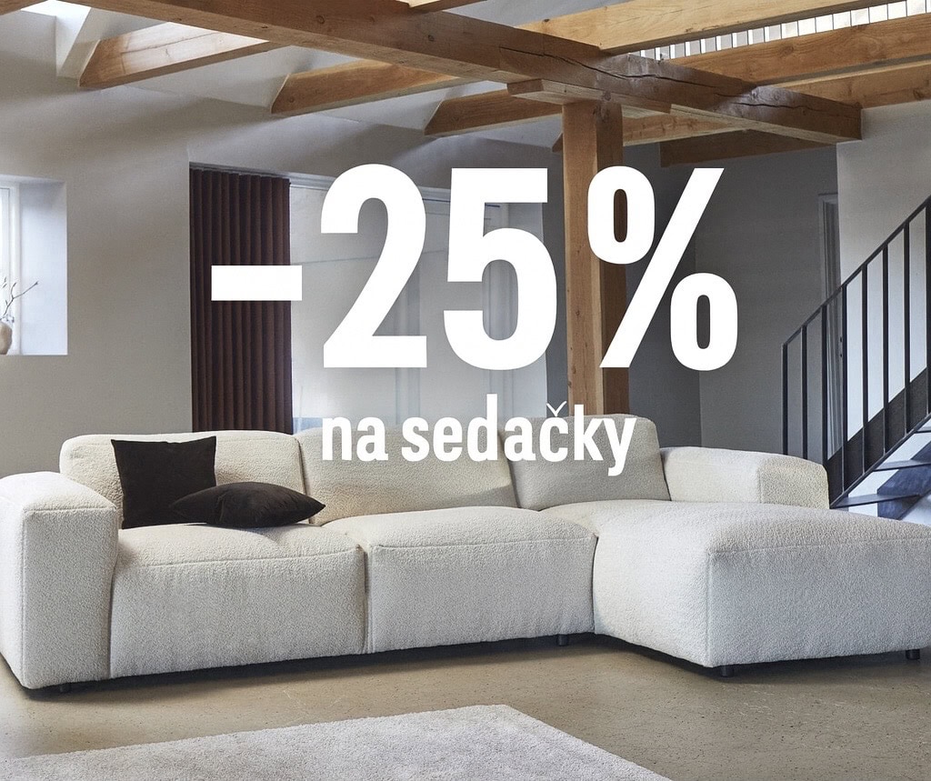 Akcia sedačky -25%